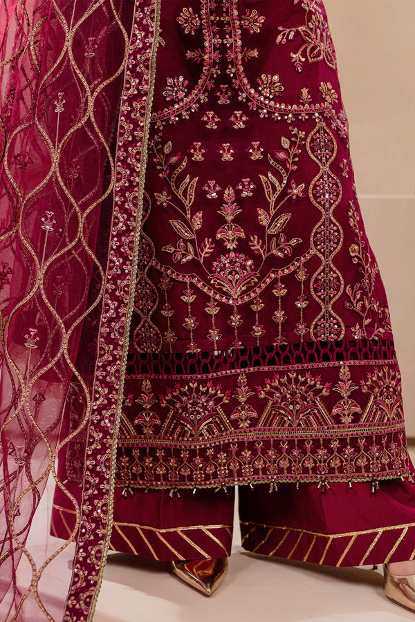 Farasha | Lumiere Luxury Collection 23 |ROUGE PINK by Farasha - Designer Dress - Type: Ladies Clothes - Available at Libayah - 100% Original