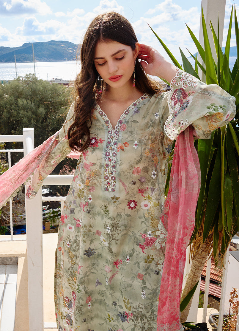 Image | Spring Printkari 25 | Leena by Image - Designer Dress - Type: Ladies Clothes - Available at Libayah - 100% Original