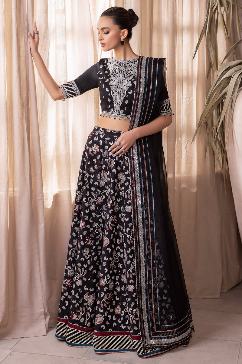 Jazmin | Formals Collection | RAW SILK UR-7015 by Jazmin - Designer Dress - Type: Ladies Clothes - Available at Libayah - 100% Original