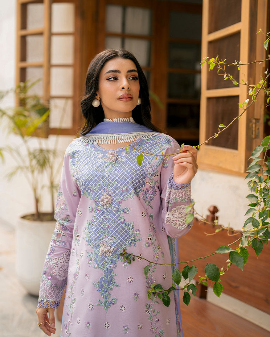 Roheenaz | Aashiyana Lawn |Hafsa by Roheenaz - Designer Dress - Type: Ladies Clothes - Available at Libayah - 100% Original