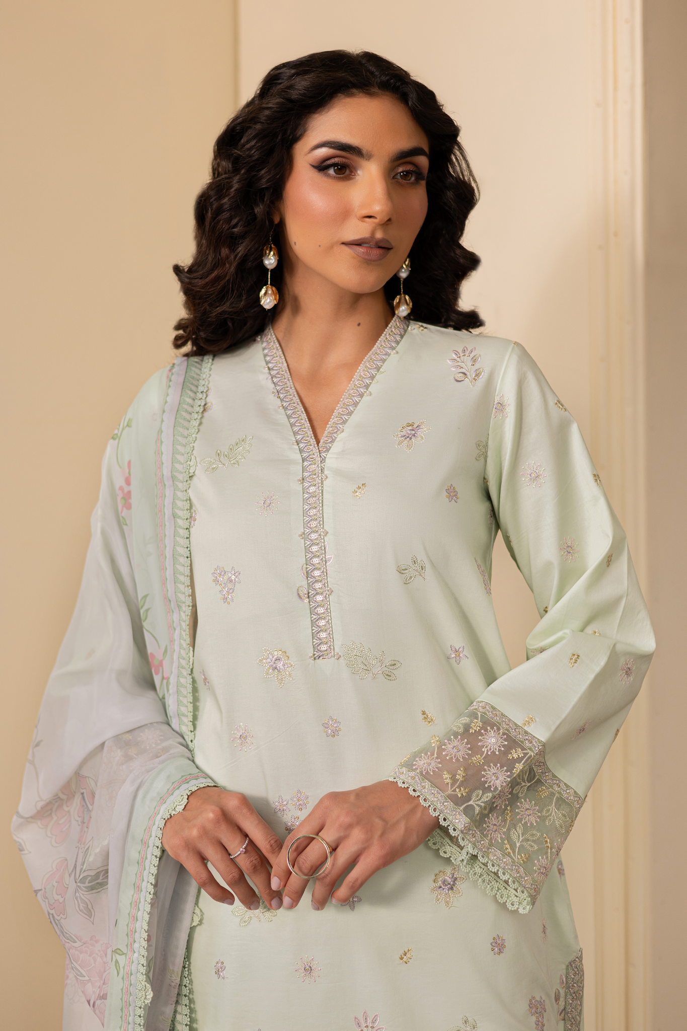 Seran | Nayab Eid Lawn | ABEER by Seran - Designer Dress - Type: Ladies Clothes - Available at Libayah - 100% Original