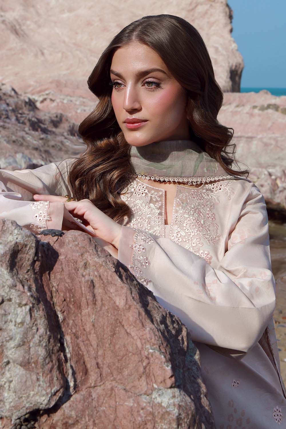 Seran | Afsanah Lawn 25 | RUMI by Seran - Designer Dress - Type: Ladies Clothes - Available at Libayah - 100% Original