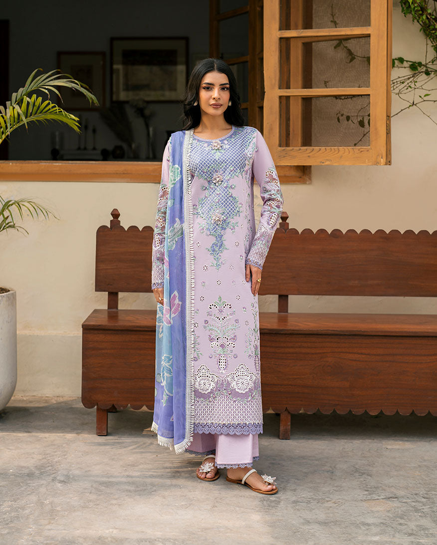 Roheenaz | Aashiyana Lawn |Hafsa by Roheenaz - Designer Dress - Type: Ladies Clothes - Available at Libayah - 100% Original