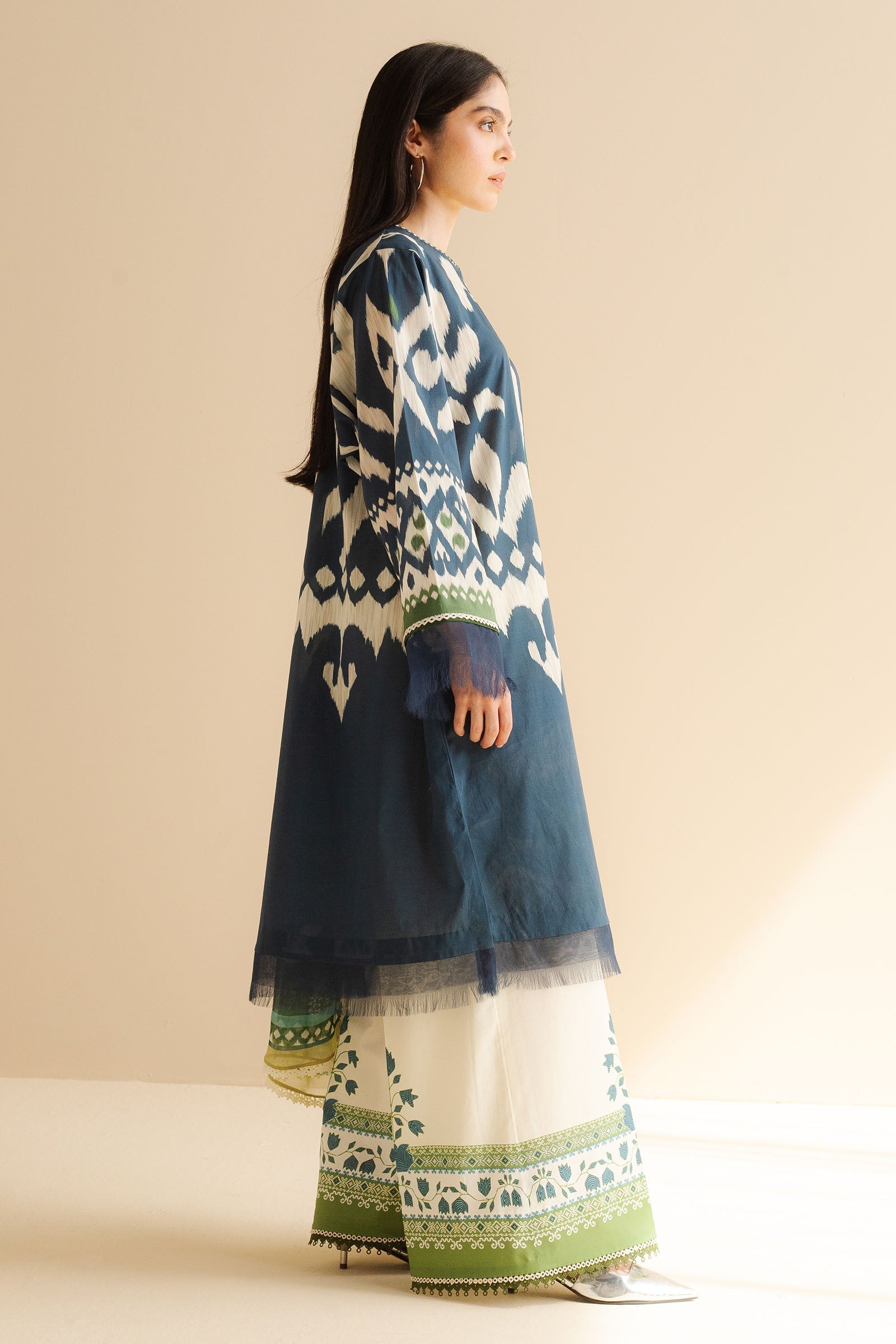 Zara Shahjahan | Coco Prints | Sila-6B by Zara Shahjahan - Designer Dress - Type: Ladies Clothes - Available at Libayah - 100% Original