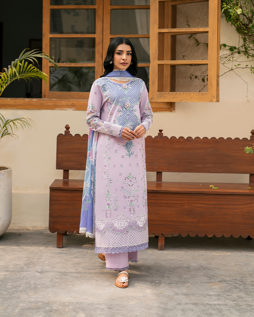 Roheenaz | Aashiyana Lawn |Hafsa by Roheenaz - Designer Dress - Type: Ladies Clothes - Available at Libayah - 100% Original