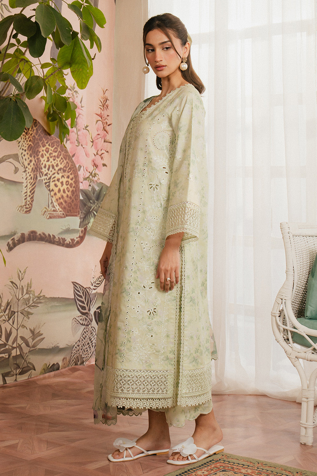 Ayzel | Armelia Printed Lawn 25 | Mirelia by Ayzel - Designer Dress - Type: Ladies Clothes - Available at Libayah - 100% Original