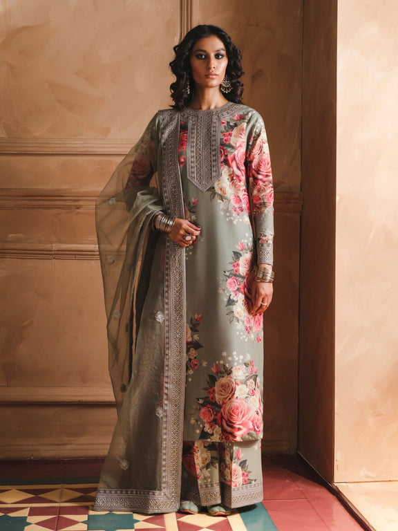 Humjoli | Luxury Collection | Olive Tree by Humjoli - Designer Dress - Type: Ladies Clothes - Available at Libayah - 100% Original
