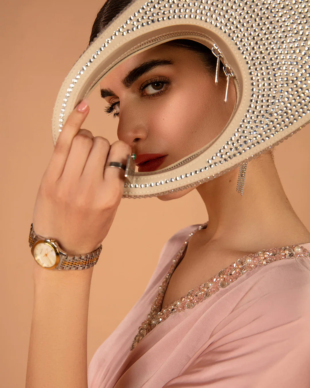 Faiza Saqlain | Aleira Evening Edit 24 | Derifa by Faiza Saqlain - Designer Dress - Type: Ladies Clothes - Available at Libayah - 100% Original