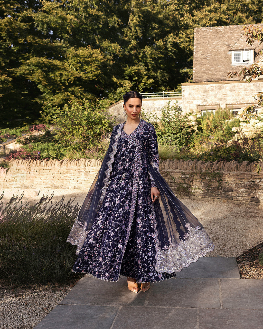 Faiza Saqlain | Adeen Formals | Darcel by Faiza Saqlain - Designer Dress - Type: Ladies Clothes - Available at Libayah - 100% Original