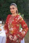 Humdum | Gardenia Lawn 24 | Printkari Lawn PLG 03 by HumDum - Designer Dress - Type: Ladies Clothes - Available at Libayah - 100% Original