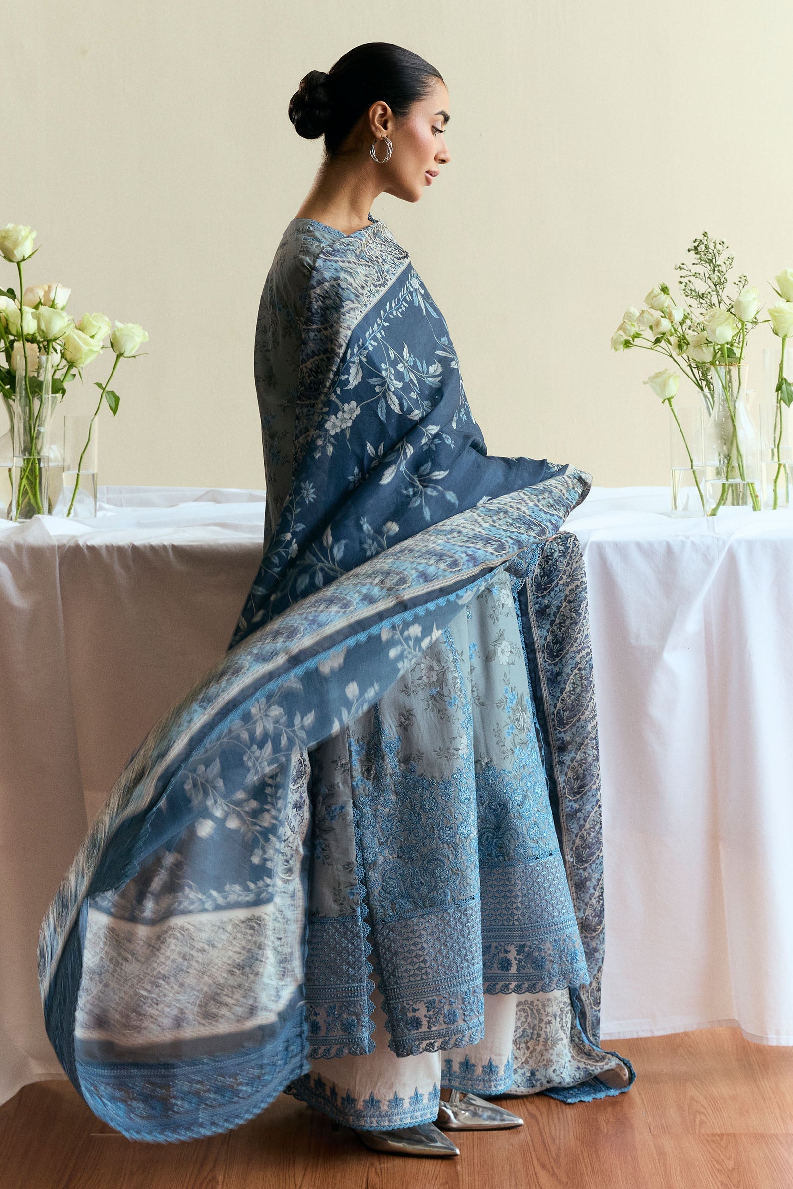 Zara Shahjahan | Coco Eid Edit | Fleuron-D6 by Zara Sahjahan - Designer Dress - Type: Ladies Clothes - Available at Libayah - 100% Original