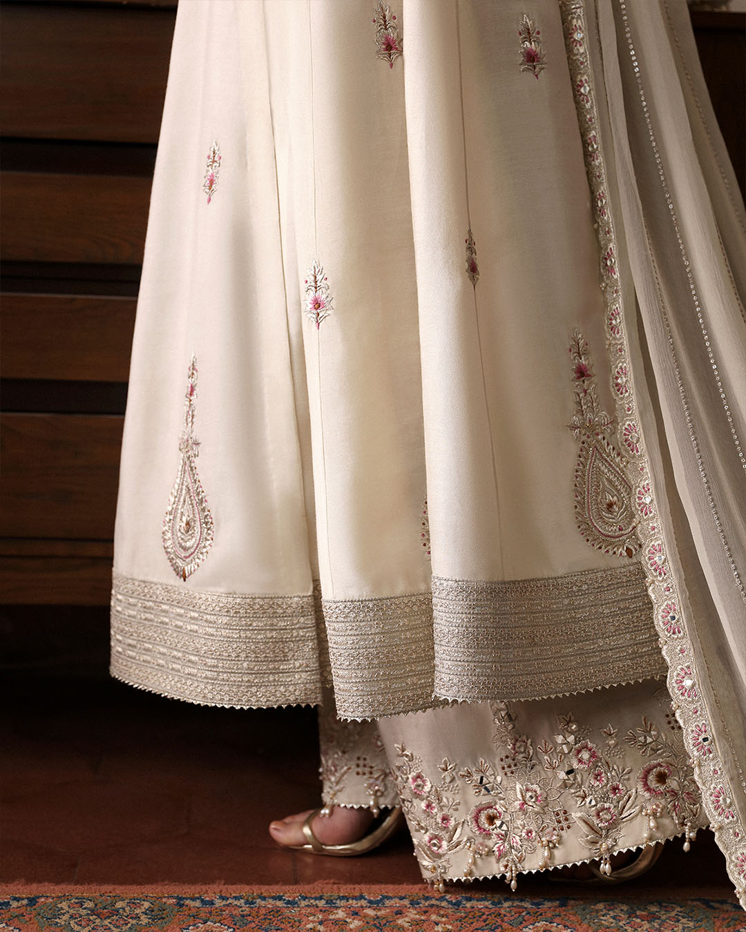 Faiza Saqlain | Mehermah Luxe Formals | Sabina by Faiza Saqlain - Designer Dress - Type: Ladies Clothes - Available at Libayah - 100% Original