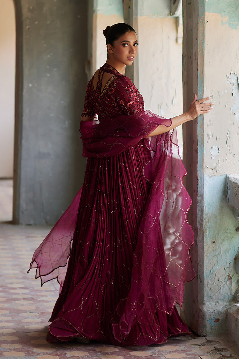 Mina Hassan | Formal Dholki Collection | Arooba by Mina Hassan - Designer Dress - Type: Ladies Clothes - Available at Libayah - 100% Original