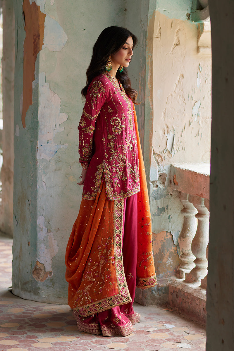 Mina Hassan | Formal Dholki Collection | Adara by Mina Hassan - Designer Dress - Type: Ladies Clothes - Available at Libayah - 100% Original