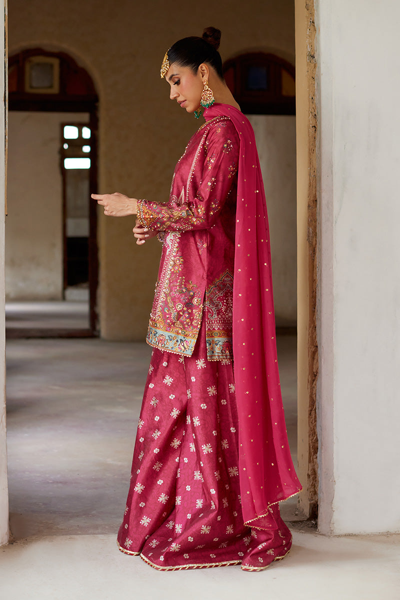 Mina Hassan | Formal Dholki Collection | Abeeha by Mina Hassan - Designer Dress - Type: Ladies Clothes - Available at Libayah - 100% Original