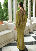 Purple Haze Pret Studio | Apsara Formals | Sheen Green Kaftan by Purple Haze - Designer Dress - Type: Ladies Clothes - Available at Libayah - 100% Original