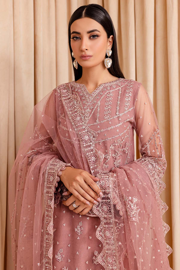 Farasha | Lumiere Formals | PASTEL PEACH by Farasha - Designer Dress - Type: Formal - Available at Libayah - 100% Original