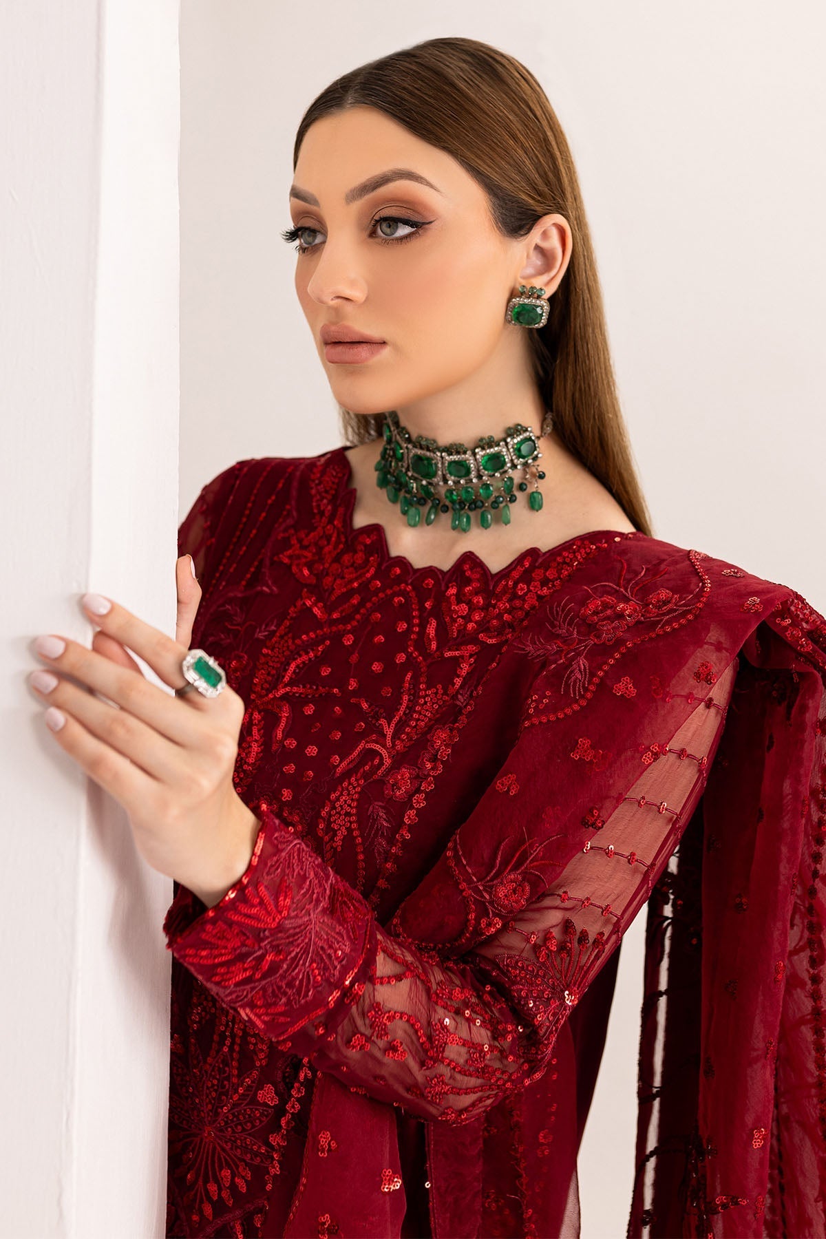Nureh | Fancy Formals | NP-516 by Nureh - Designer Dress - Type: Formal - Available at Libayah - 100% Original
