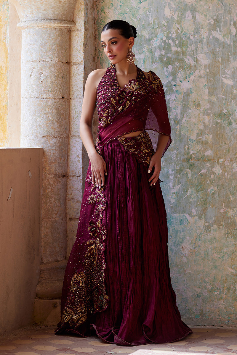 Mina Hassan | Formal Dholki Collection | Layla by Mina Hassan - Designer Dress - Type: Ladies Clothes - Available at Libayah - 100% Original