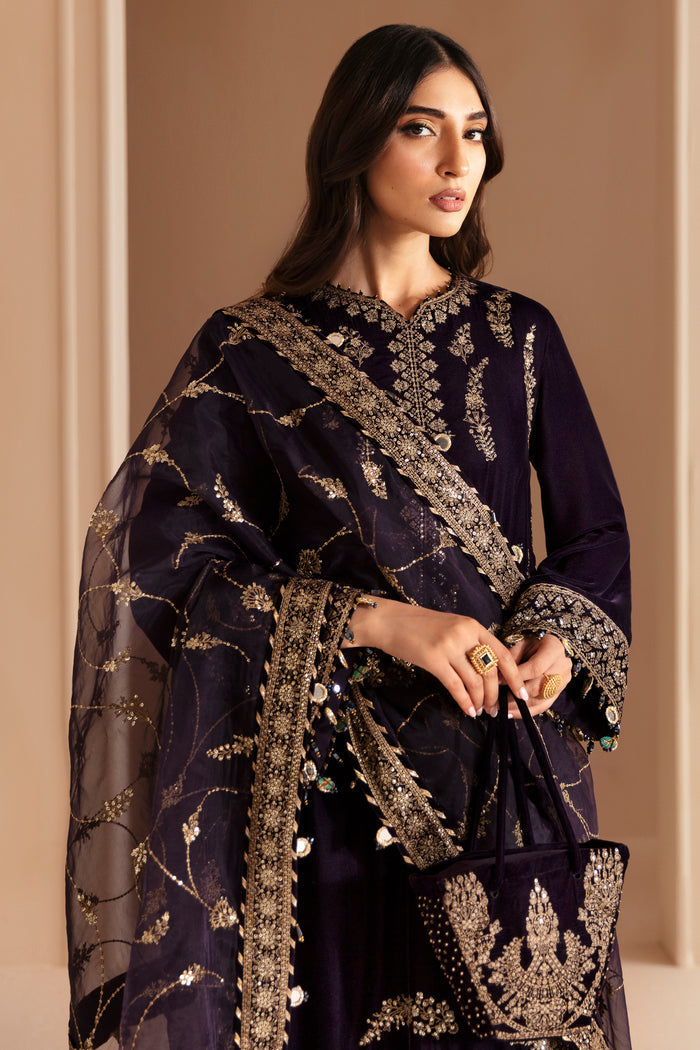 Jazmin | Velvet Edit 24 | VF-2026 by Jazmin - Designer Dress - Type: Ladies Clothes - Available at Libayah - 100% Original