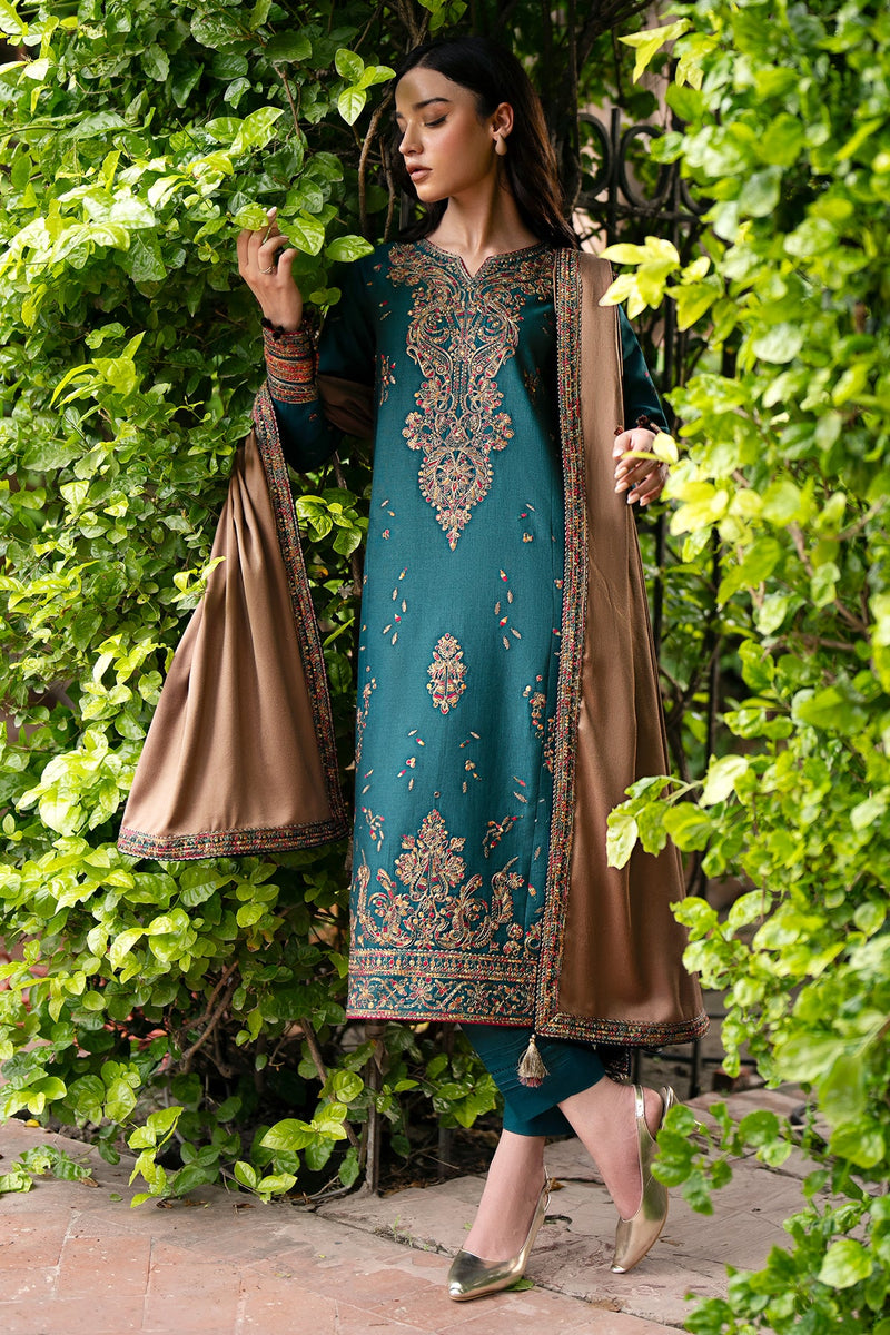 Jazmin | Winter Edition 24 | KHADDAR UW-0060 by Jazmin - Designer Dress - Type: Luxury - Available at Libayah - 100% Original