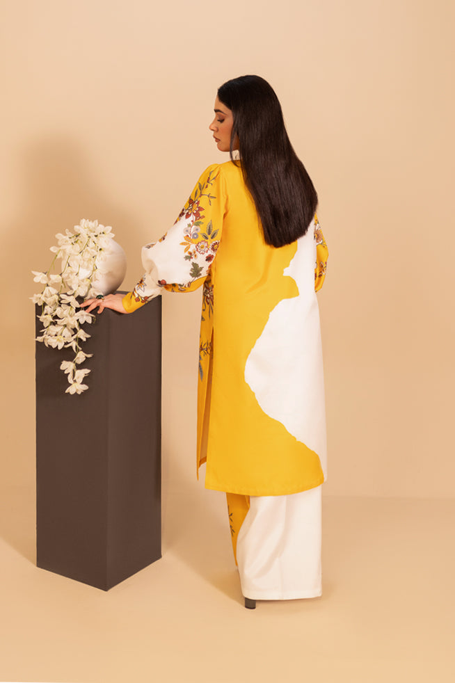 Fozia Khalid | Print Edit | Celestine by Fozia Khalid - Designer Dress - Type: Casuals - Available at Libayah - 100% Original