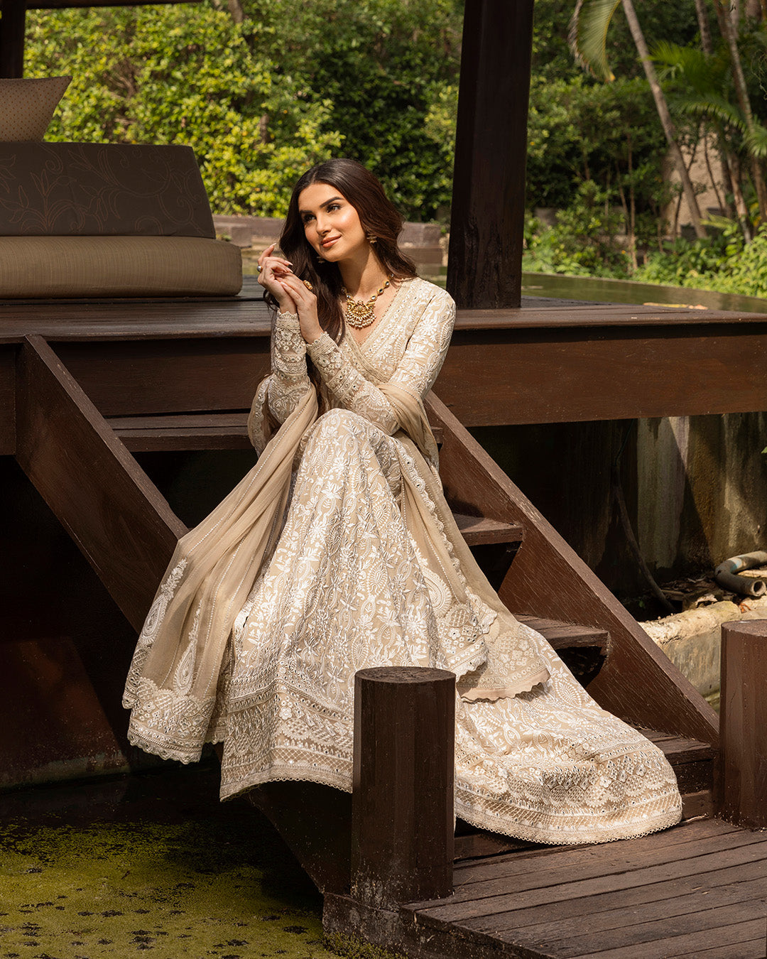 Faiza Saqlain | Zinnia Lawn 25 | Ilima by Faiza Saqlain - Designer Dress - Type: Ladies Clothes - Available at Libayah - 100% Original