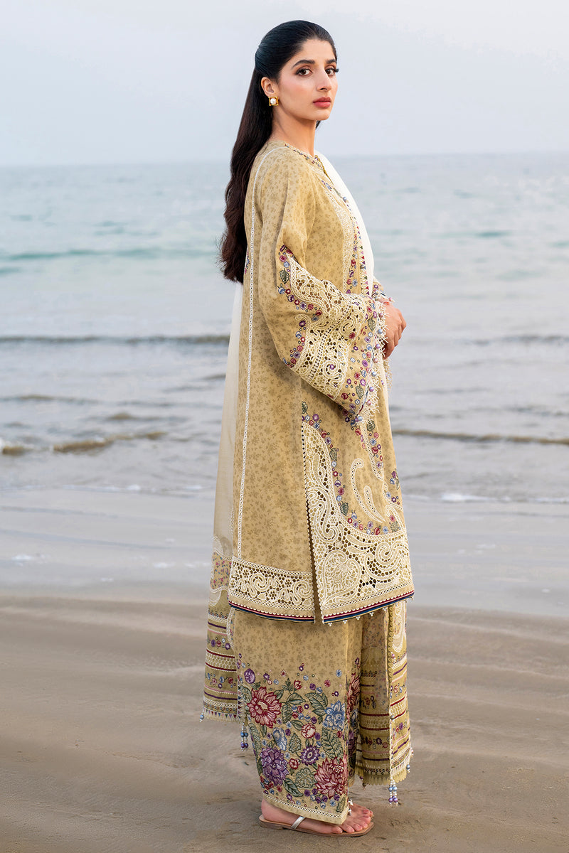 Jazmin | Shahkaar Luxury Lawn 25 | SL25-D4 by Jazmin - Designer Dress - Type: Ladies Clothes - Available at Libayah - 100% Original
