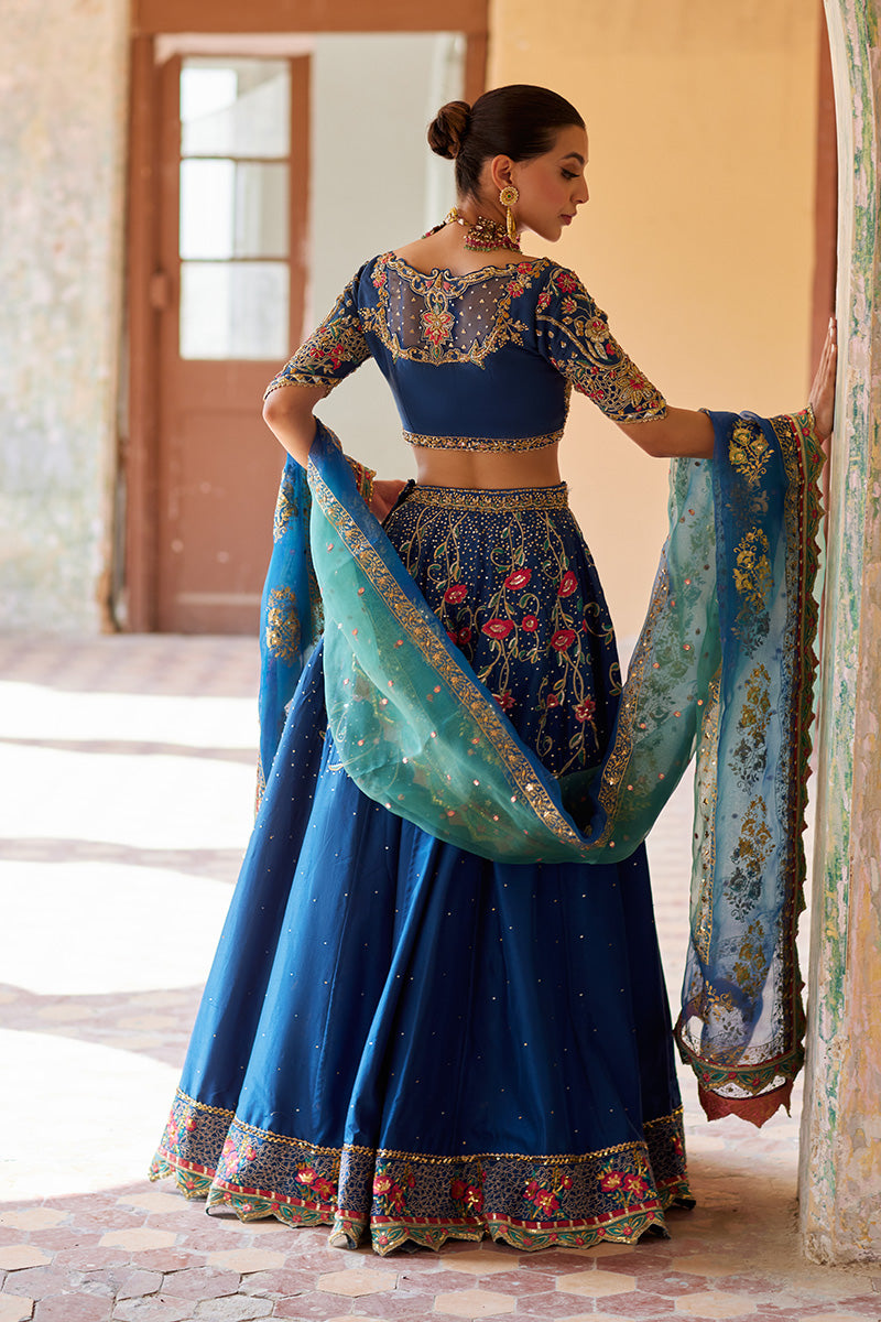 Mina Hassan | Formal Dholki Collection | Abeer by Mina Hassan - Designer Dress - Type: Ladies Clothes - Available at Libayah - 100% Original