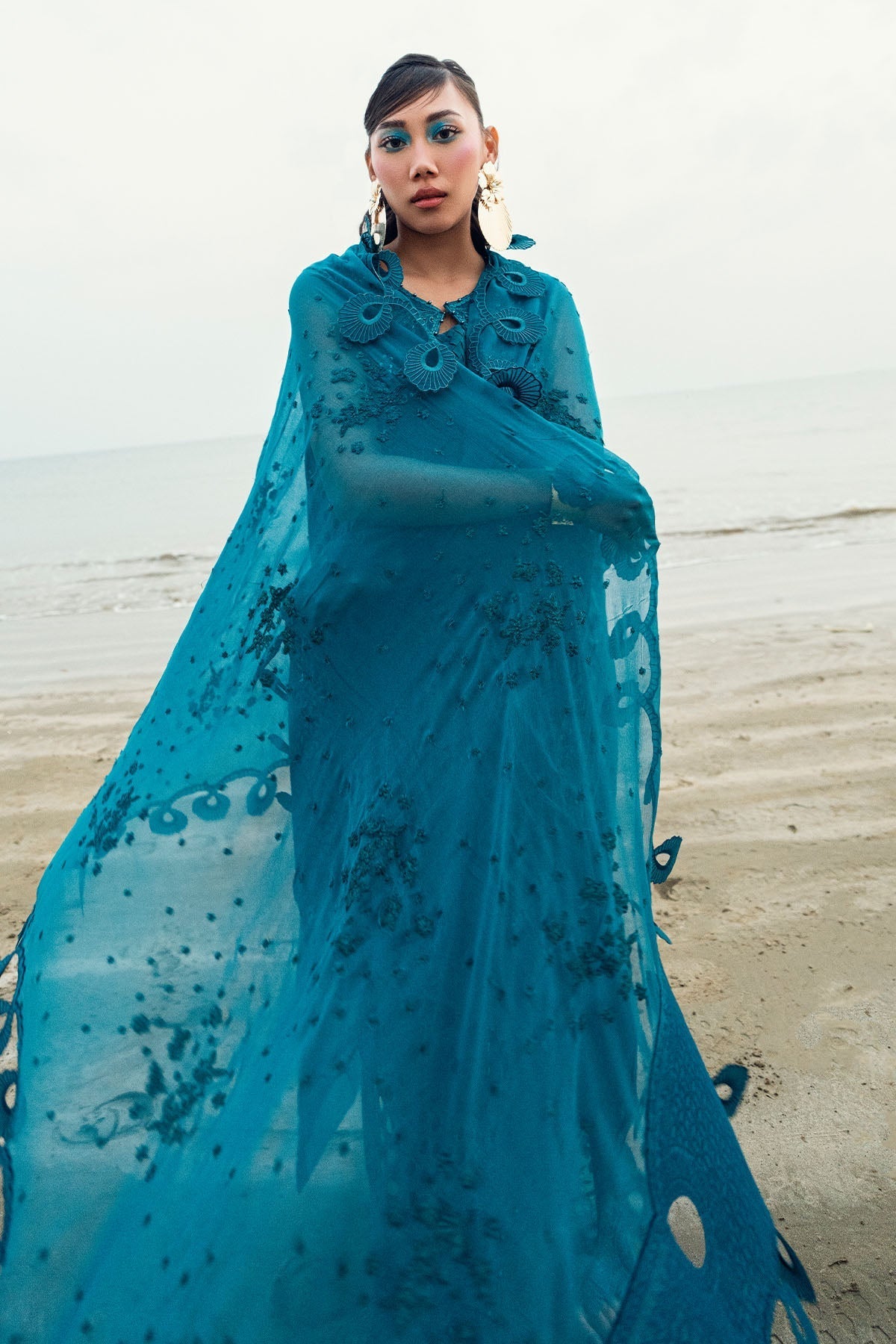 Nureh | Khuwab Luxury Lawn | NE-148 by Nureh - Designer Dress - Type: Ladies Clothes - Available at Libayah - 100% Original