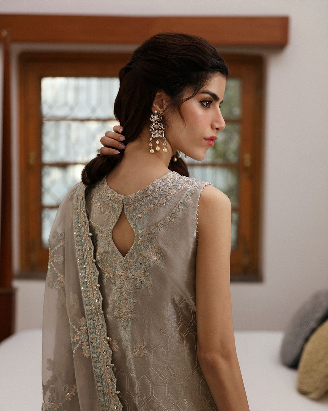 Faiza Saqlain | Mehermah Luxe Formals | Damaris by Faiza Saqlain - Designer Dress - Type: Ladies Clothes - Available at Libayah - 100% Original