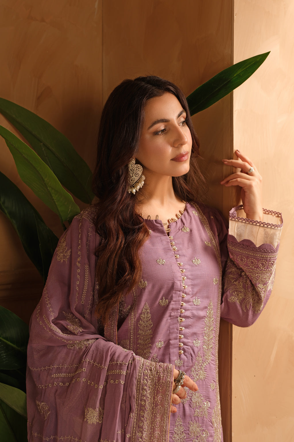 Johra | Shah Jahan Embroidered Viscose | JH-260-SJ by Johra - Designer Dress - Type: Luxury - Available at Libayah - 100% Original