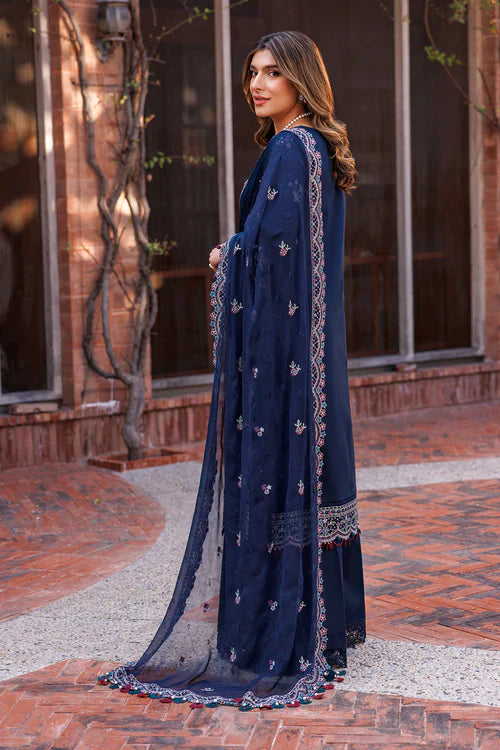Farasha | Kaavish Lawn 24 | DEEP SAPPHIRE by Farasha - Designer Dress - Type: Ladies Clothes - Available at Libayah - 100% Original