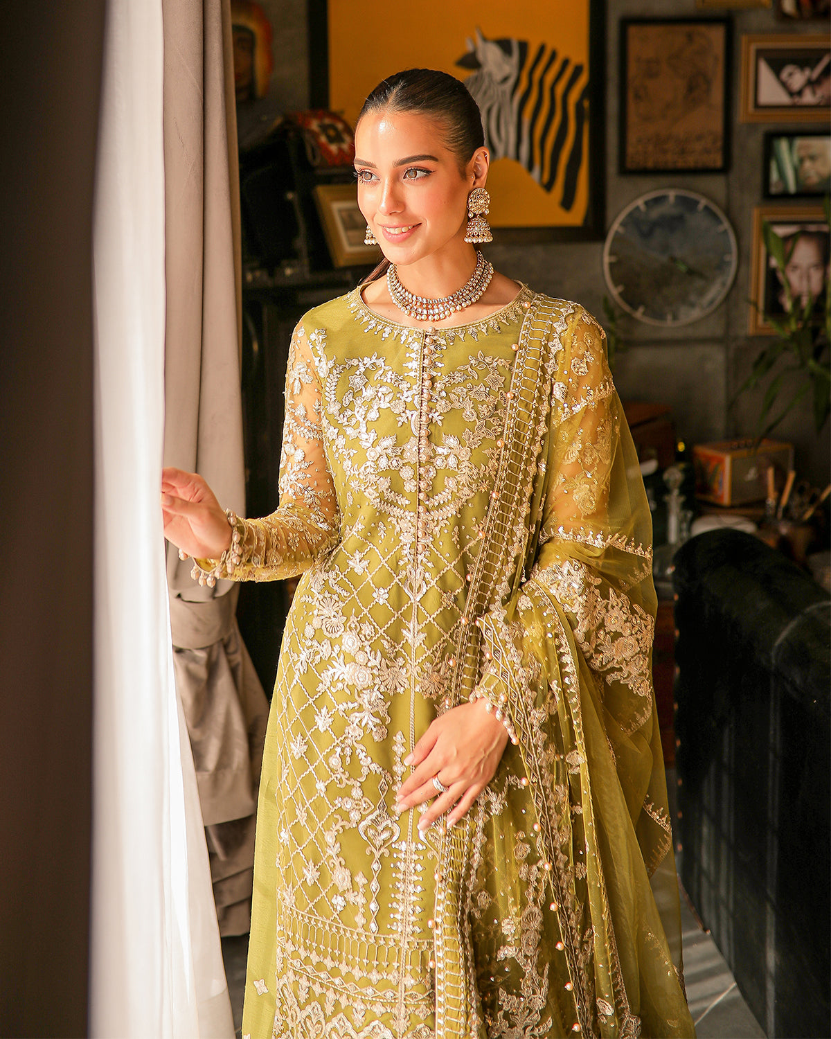 Faiza Saqlain | Nira Festive | Rozhin by Faiza Saqlain - Designer Dress  - Type : Wedding Dress - Available at Libayah - 100% Original 