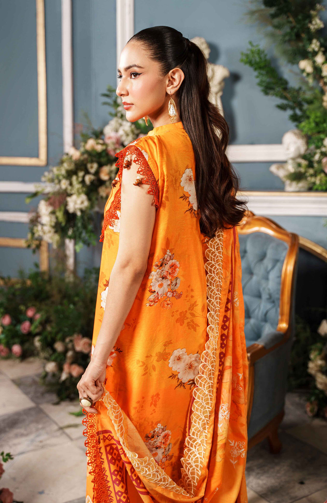 Al Zohaib | Printkari Cutwork Applique 24 | PCA-24-05 by Al Zohaib - Designer Dress - Type: Ladies Clothes - Available at Libayah - 100% Original