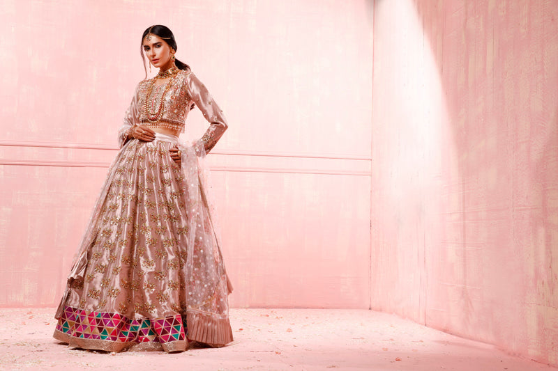 Wahajmkhan | Festive Fiesta Formals | MINK PINK by Wahaj M.Khan - Designer Dress - Type: Ladies Clothes - Available at Libayah - 100% Original
