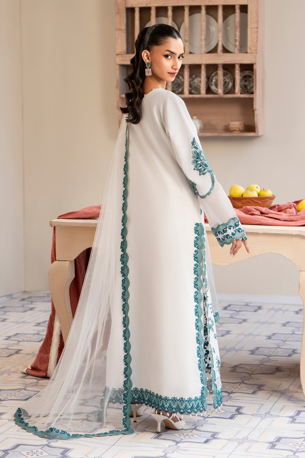 Maryum N Maria | Luxury Lawn 25 | ATOCHA - MS50107 by Maryum N Maria - Designer Dress - Type: Ladies Clothes - Available at Libayah - 100% Original
