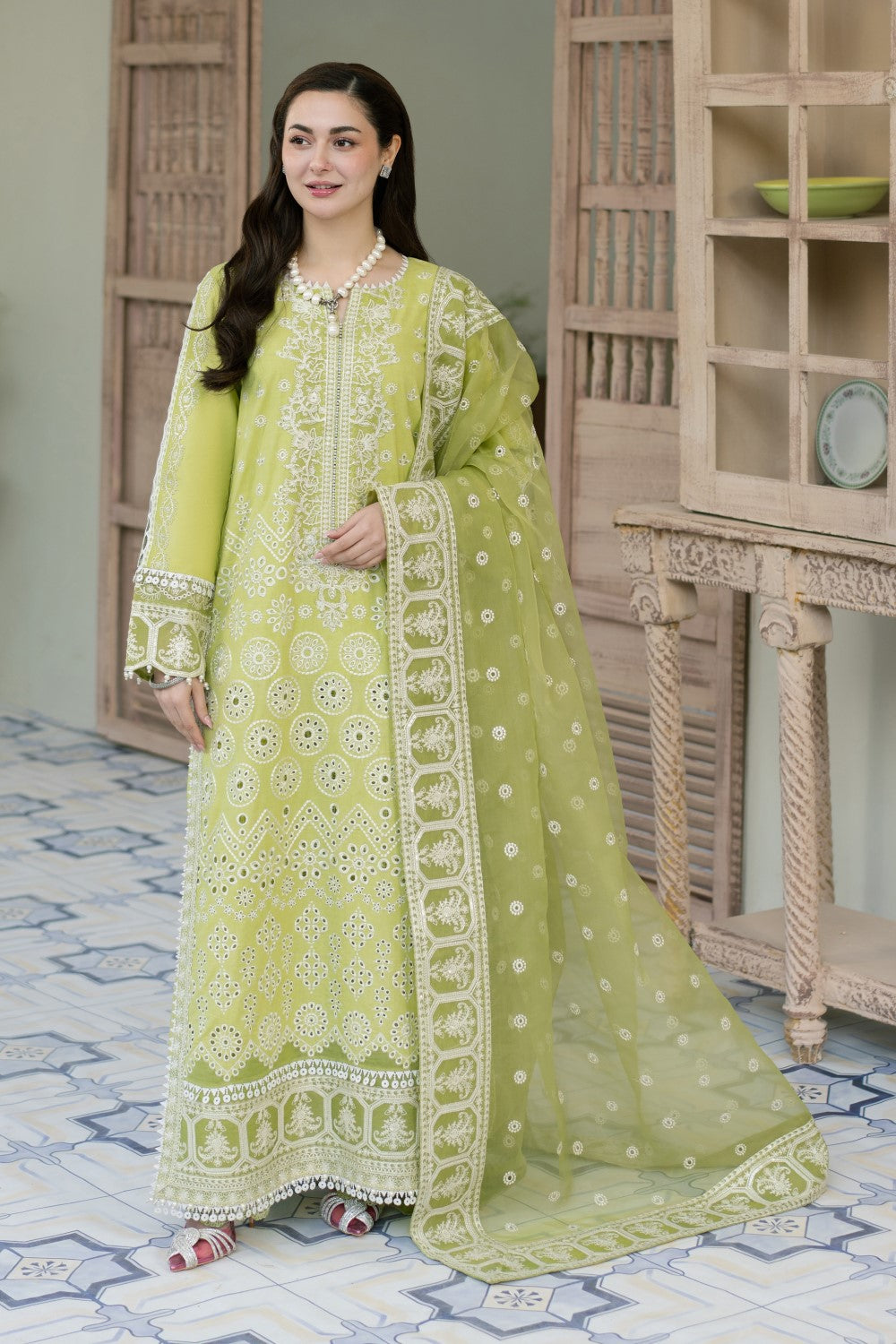 Maryum N Maria | Luxury Lawn 25 | ALIYA - MS50117 by Maryum N Maria - Designer Dress - Type: Ladies Clothes - Available at Libayah - 100% Original
