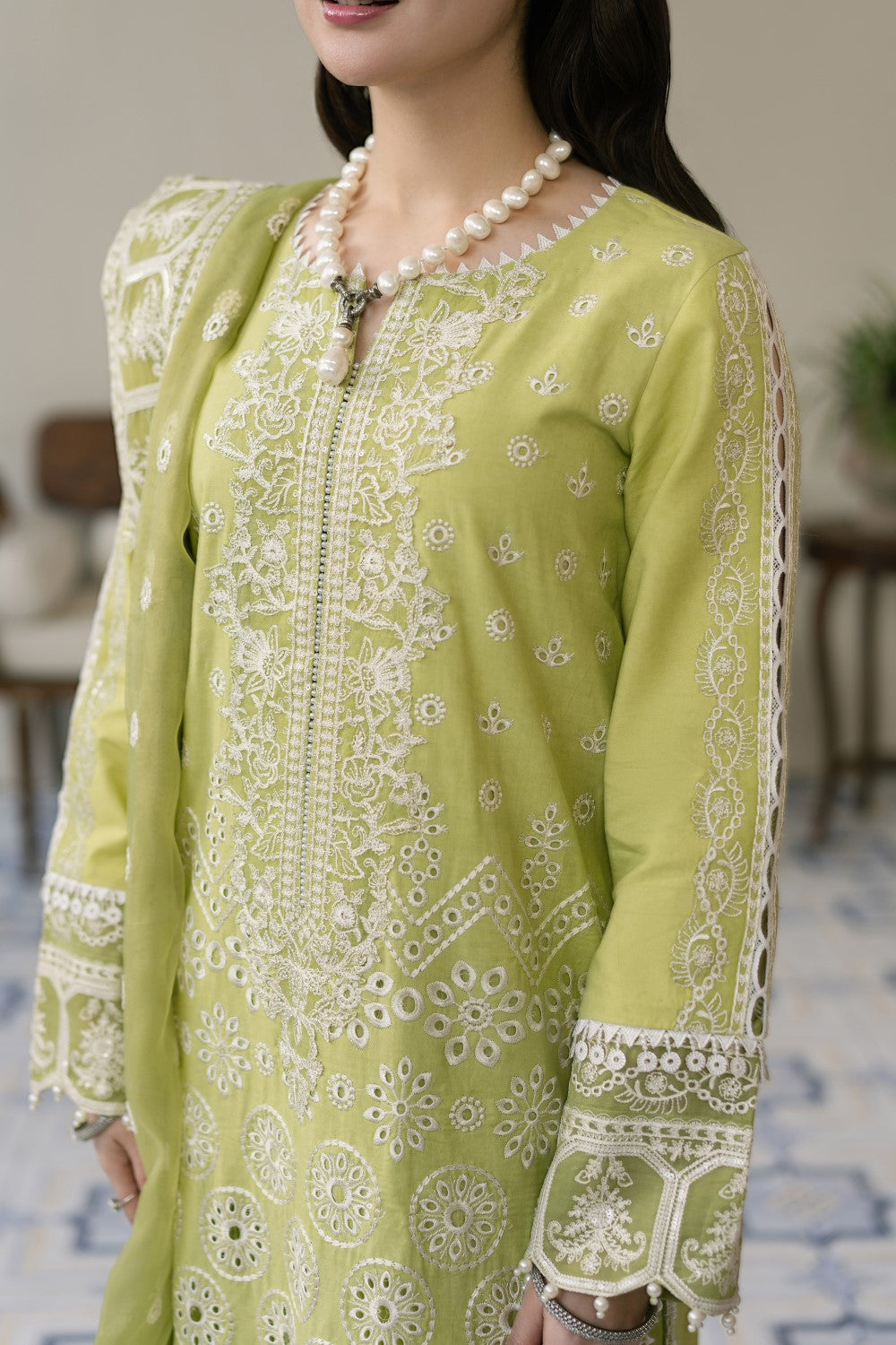 Maryum N Maria | Luxury Lawn 25 | ALIYA - MS50117 by Maryum N Maria - Designer Dress - Type: Ladies Clothes - Available at Libayah - 100% Original
