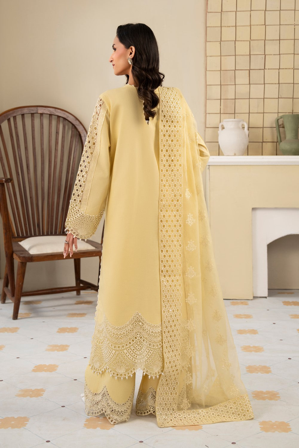 Maryum N Maria | Luxury Lawn 25 | ALZENA - MS50121 by Maryum N Maria - Designer Dress - Type: Ladies Clothes - Available at Libayah - 100% Original