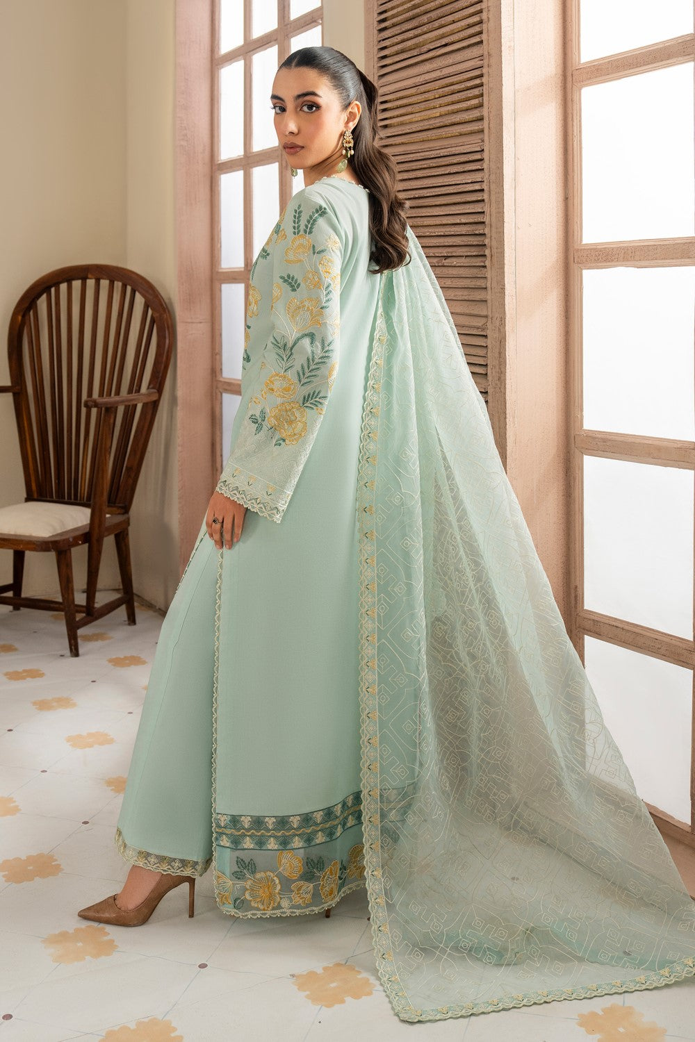 Maryum N Maria | Luxury Lawn 25 | ALAIA - MS50122 by Maryum N Maria - Designer Dress - Type: Ladies Clothes - Available at Libayah - 100% Original