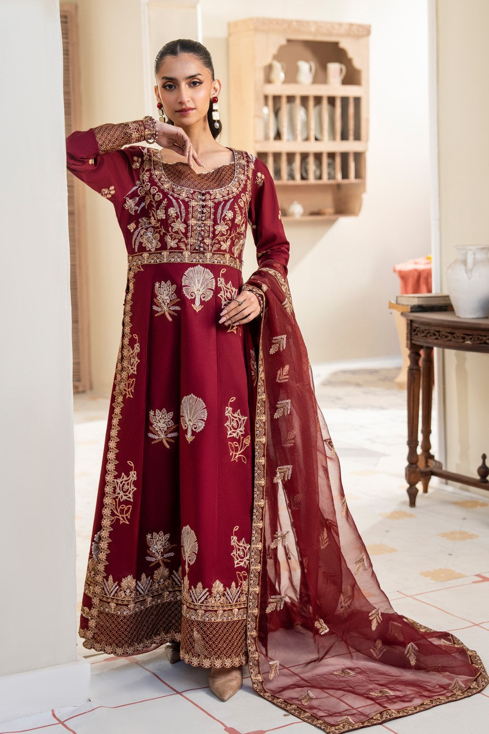 Maryum N Maria | Luxury Lawn 25 | ALAA - MS50125 by Maryum N Maria - Designer Dress - Type: Ladies Clothes - Available at Libayah - 100% Original