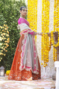 Wahajmbegum | Mehrunnisa Wedding Formals | MAGENTA LEHNGA CHOLI by Wahaj M.Khan - Designer Dress - Type: Ladies Clothes - Available at Libayah - 100% Original