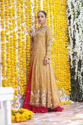 Wahajmbegum | Mehrunnisa Wedding Formals | MUSTARD MEHSURI JACKET by Wahaj M.Khan - Designer Dress - Type: Ladies Clothes - Available at Libayah - 100% Original