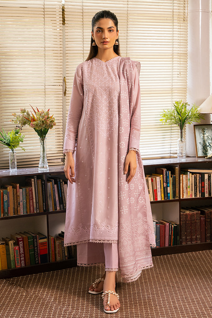 Cross Stitch | Mahiri Embroidered Lawn 24 | ROSY GLOW by Cross Stitch - Designer Dress - Type: Ladies Clothes - Available at Libayah - 100% Original