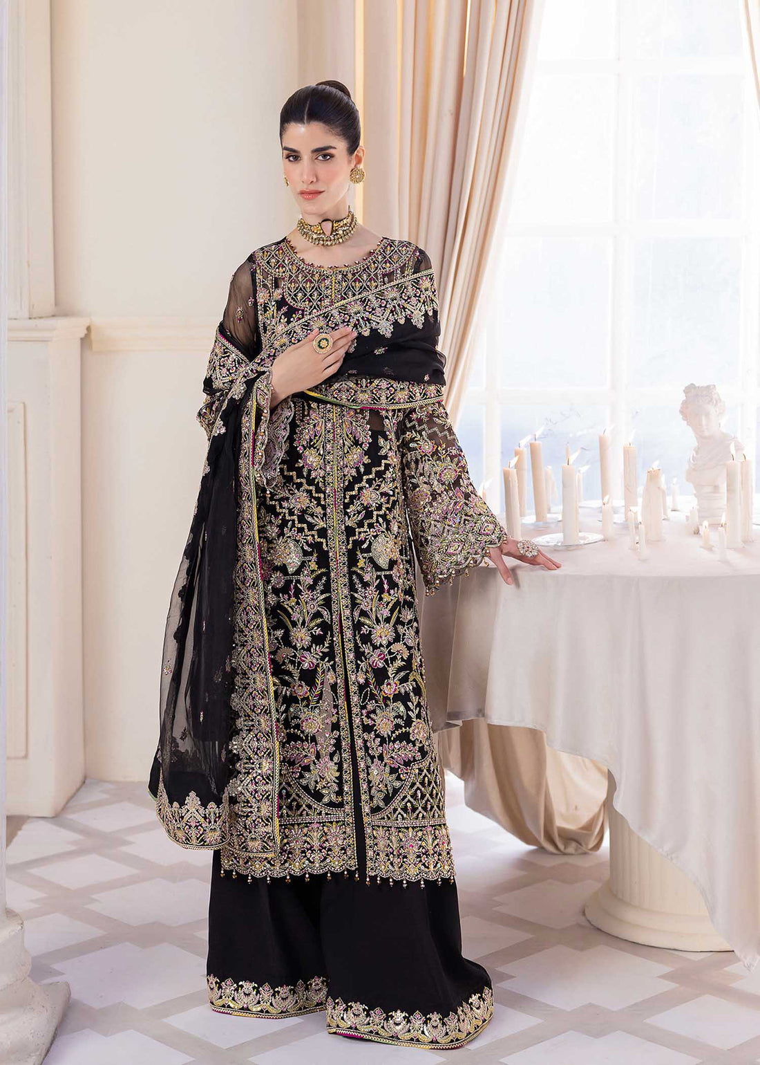 Kanwal Malik | Wedding Formals and Bridals | Sable by Kanwal Malik - Designer Dress - Type: Ladies Clothes - Available at Libayah - 100% Original
