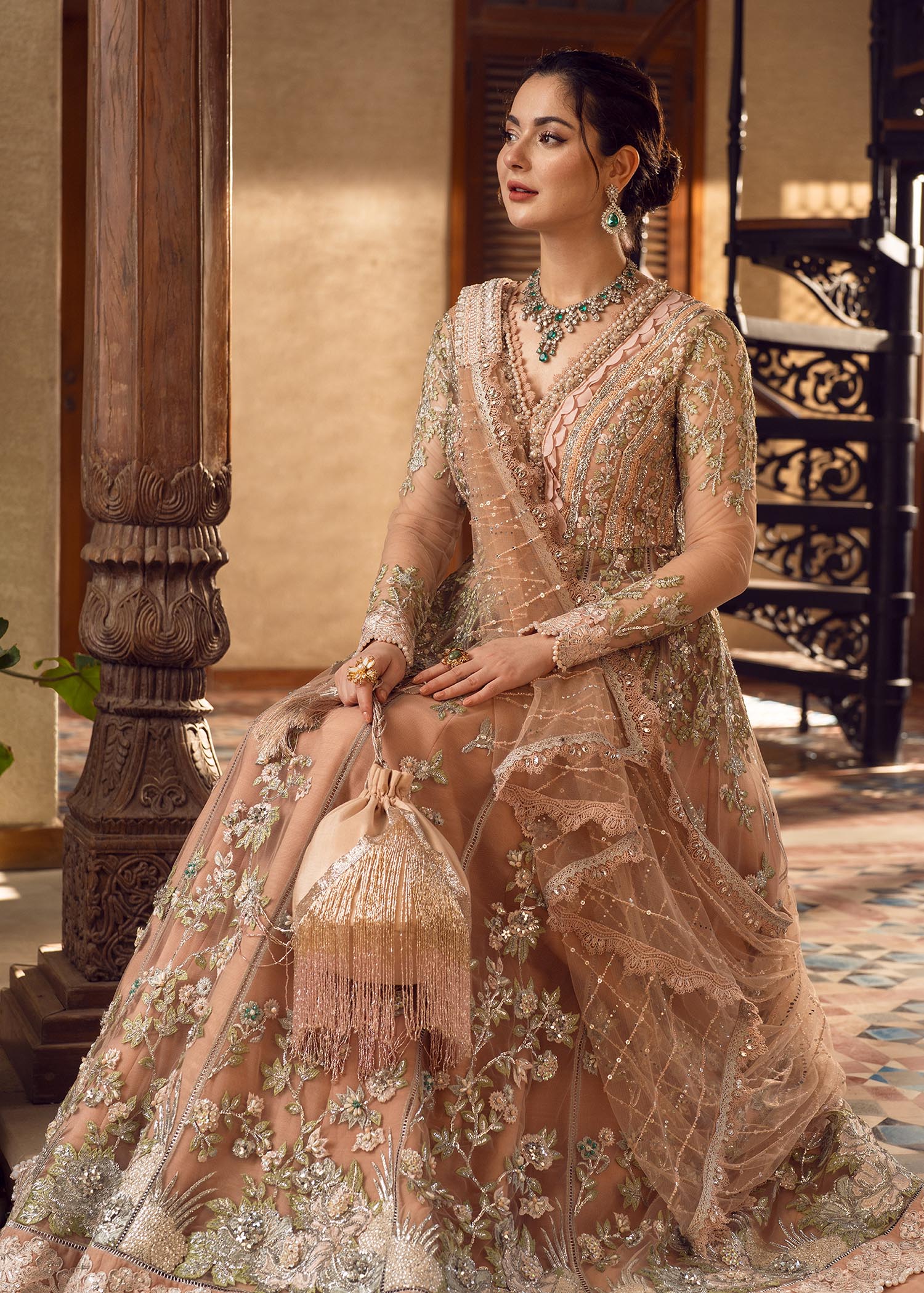 Crimson | Formal Wedding | An Ethereal Fantasy by Crimson - Designer Dress - Type: Ladies Clothes - Available at Libayah - 100% Original