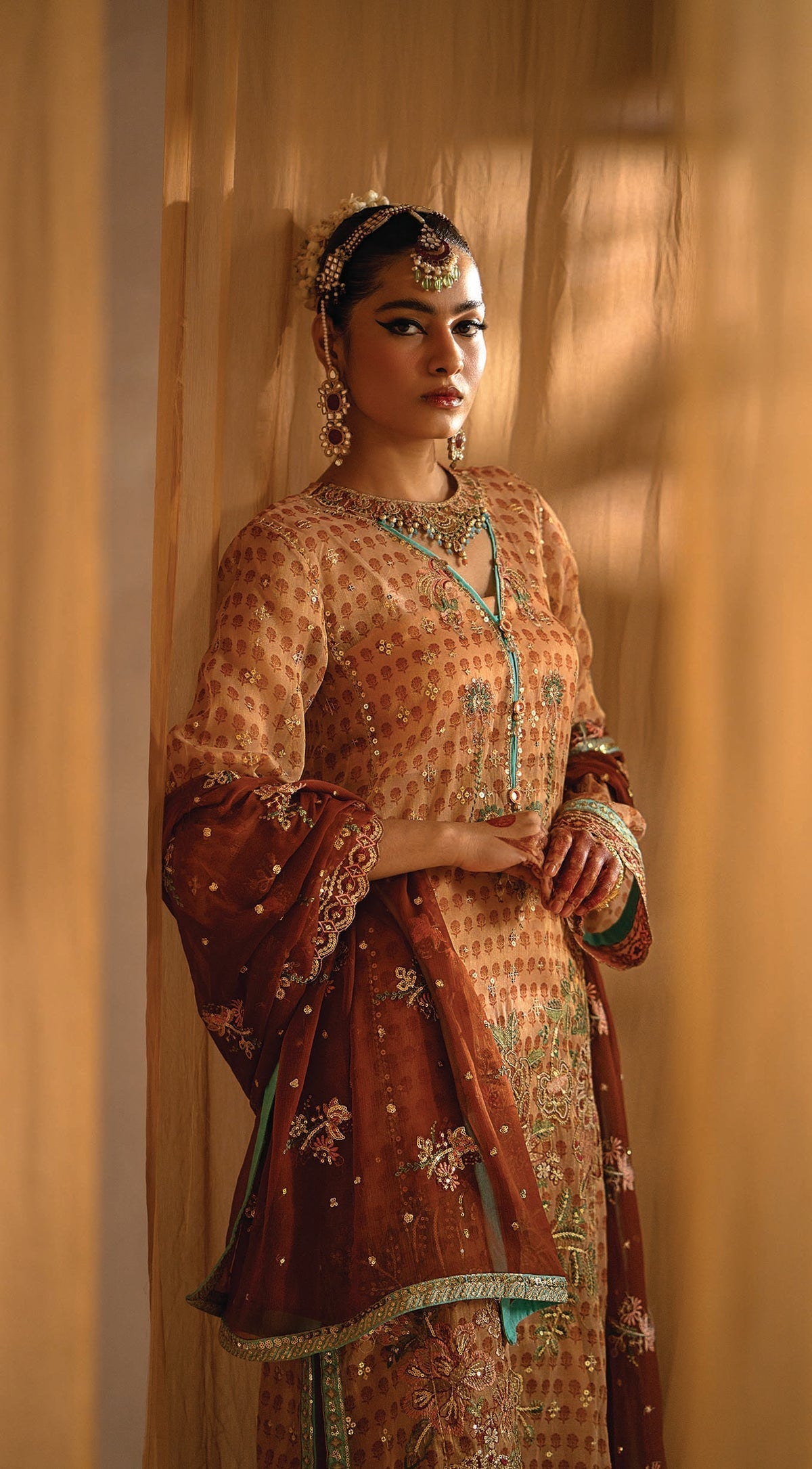 Myeesha | Nayab Formals | Marjan by Myeesha - Designer Dress - Type: Ladies Clothes - Available at Libayah - 100% Original