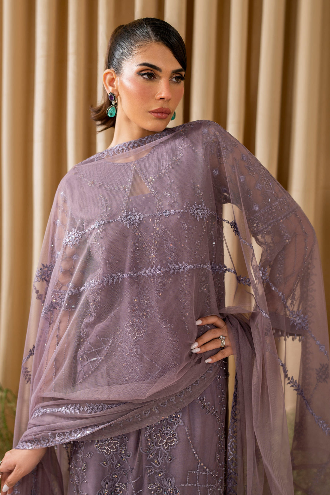 Naqshi | Lamour Evening Formals | STELLA by Naqshi - Designer Dress - Type: Luxury - Available at Libayah - 100% Original