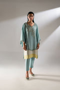 Ammara Khan | Lily Luxury Formals 24 | PASTEL COLOR BLOCK (D-02) by Ammara Khan - Designer Dress - Type: Ladies Clothes - Available at Libayah - 100% Original
